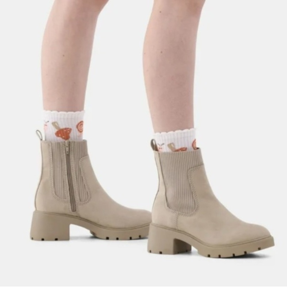 No Boundaries Tan Ankle Boots